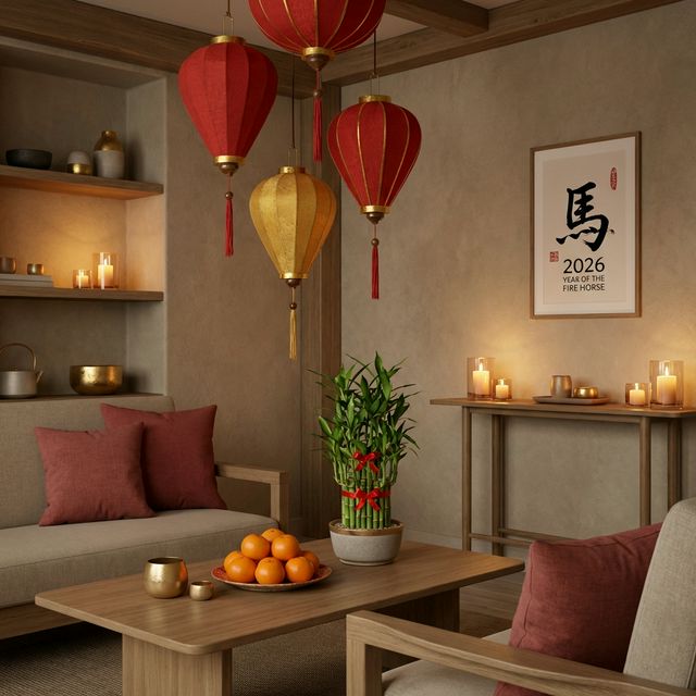 Feng Shui 2026: Come Armonizzare la Casa nell'Anno del Cavallo di Fuoco