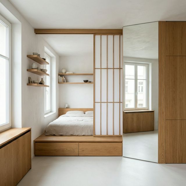 Stile Japandi in Piccoli Spazi: Come Arredare 50mq Senza Soffocare